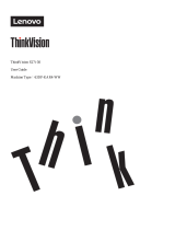 Lenovo ThinkVision S27i-30 Manualul utilizatorului