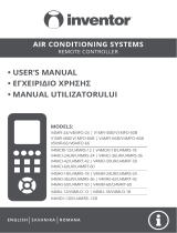 Inventor V4MFI-24 Air Conditioning Systems Manual de utilizare