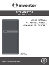Inventor DP1710NFW Double Door Refrigerator Manual de utilizare