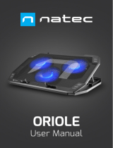 Natec ORIOLE Cooling Pad Manual de utilizare