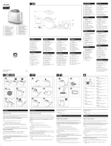 Philips HD2581, HD2582 Toaster Manual de utilizare
