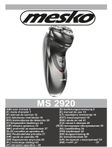 Mesko MS 2920 Manual de utilizare