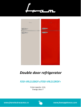 FRAM FDD-VRL212BGF+ Double Door Refrigerator Manual de utilizare
