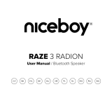 Niceboy RAZE 3 Radion Manual de utilizare