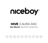 Niceboy HIVE 3 Aura ANC Manual de utilizare