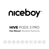 Niceboy HIVE Pods 3 PRO Manual de utilizare