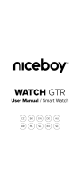 Niceboy WATCH GTR Smart Watch Manual de utilizare