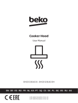 Beko BHCB 93640 BH Cooker Hood Manual de utilizare