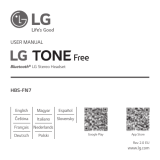 LG Tone Free FN7 Manual de utilizare