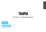 Lenovo P1 Gen 5 / X1 Extreme Gen 5 thinkpad Manual de utilizare