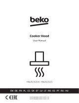 Beko HNU51311SH Cooker Hood Manual de utilizare
