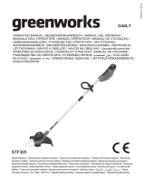 Greenworks G40LT Manual de utilizare