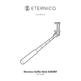 ETERNICO AET-SS20B Eternico Selfie Stick Manual de utilizare