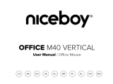 Niceboy Office M40 Vertical Manual de utilizare