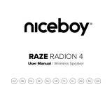 Niceboy Raze Radion 4 Manual de utilizare