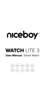 Niceboy WATCH LITE 3 Smart Watch Manual de utilizare