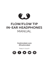 Fresh n Rebel Flow Tip In-Ear Headphones Manual de utilizare