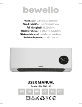 bewwllo BW2100 Wall Heater Manual de utilizare