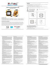 V TAC V-tac VT-51 50W LED WORK FLOODLIGHT Manual de utilizare