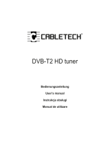 Cabletec DVB-T2 Manual de utilizare