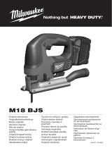 Milwaukee M18 BJS Manual de utilizare