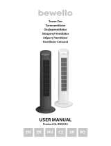 bewello BW2053 Tower Fan Manual de utilizare