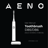 AENO ADB0005, ADB0006 Toothbrush DB5, DB6 Manual de utilizare