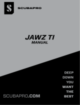 Scubapro JAWZ TI Manual de utilizare