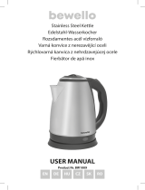 bewwllo BW1009 Stainless Steel Kettle Manual de utilizare