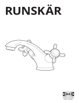 IKEA RUNSKAR Bath Faucet Manual de utilizare