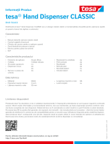 TESA BNR 56403 Hand Dispenser CLASSIC Manual de utilizare