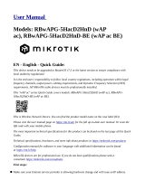 MikroTik RBWAPG-5HACD2HND Manual de utilizare