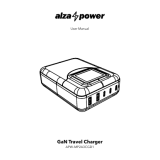 alza power APW-MP2A3CGD1 GaN Travel Charger Manual de utilizare