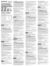 Sony SF-M64 Manual de utilizare