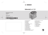 Bosch UniversalLevel 360 Self Levelling Laser Level Manual de utilizare