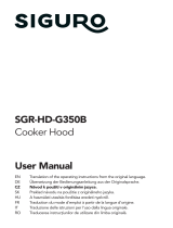 SIGURO SGR-HD-G350B Manual de utilizare