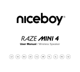 Niceboy RAZE Mini 4 Manual de utilizare