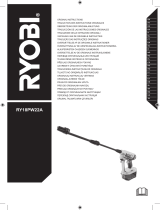 Ryobi RY18PW22A Manual de utilizare