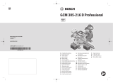 Bosch GCM 305-216 D Manual de utilizare