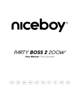 Niceboy 200W Manual de utilizare