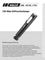 Holex LED rechargeable battery torch Instrucțiuni de utilizare