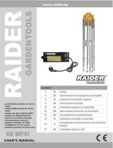 Raider Garden Tools RD-WP41 Manual de utilizare
