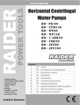 Raider Garden Tools RD-CPM158 Manual de utilizare