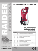 Raider Garden Tools RD-WP38 Manual de utilizare