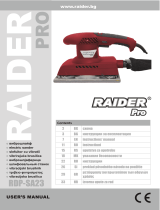 Raider RDP-SA23 Manual de utilizare