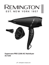 Remington AC7200W Supercare PRO 2200 AC Hairdryer Manual de utilizare