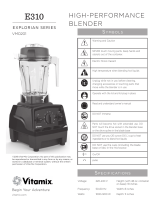 Vitamix EXPLORIAN E310 BLENDER Manualul proprietarului