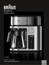 Braun MULTISERVE KF9170SI KAFFETRAKTER Manualul proprietarului