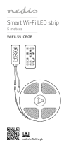 Nedis WIFI RGB SMART LED-LIST Manual de utilizare