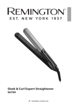 Remington Sleek Curl Expert Straightener S6700 Manual de utilizare